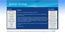 Tablet Screenshot of amarhome.com